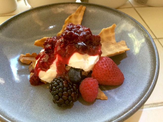 Mixed Berry Sundae