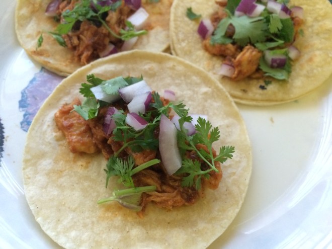 BBQ Chicken Street Tacos